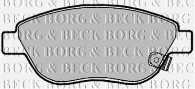 BORG & BECK bbp2028 -  Комплект тормозных колодок, дисковый тормоз